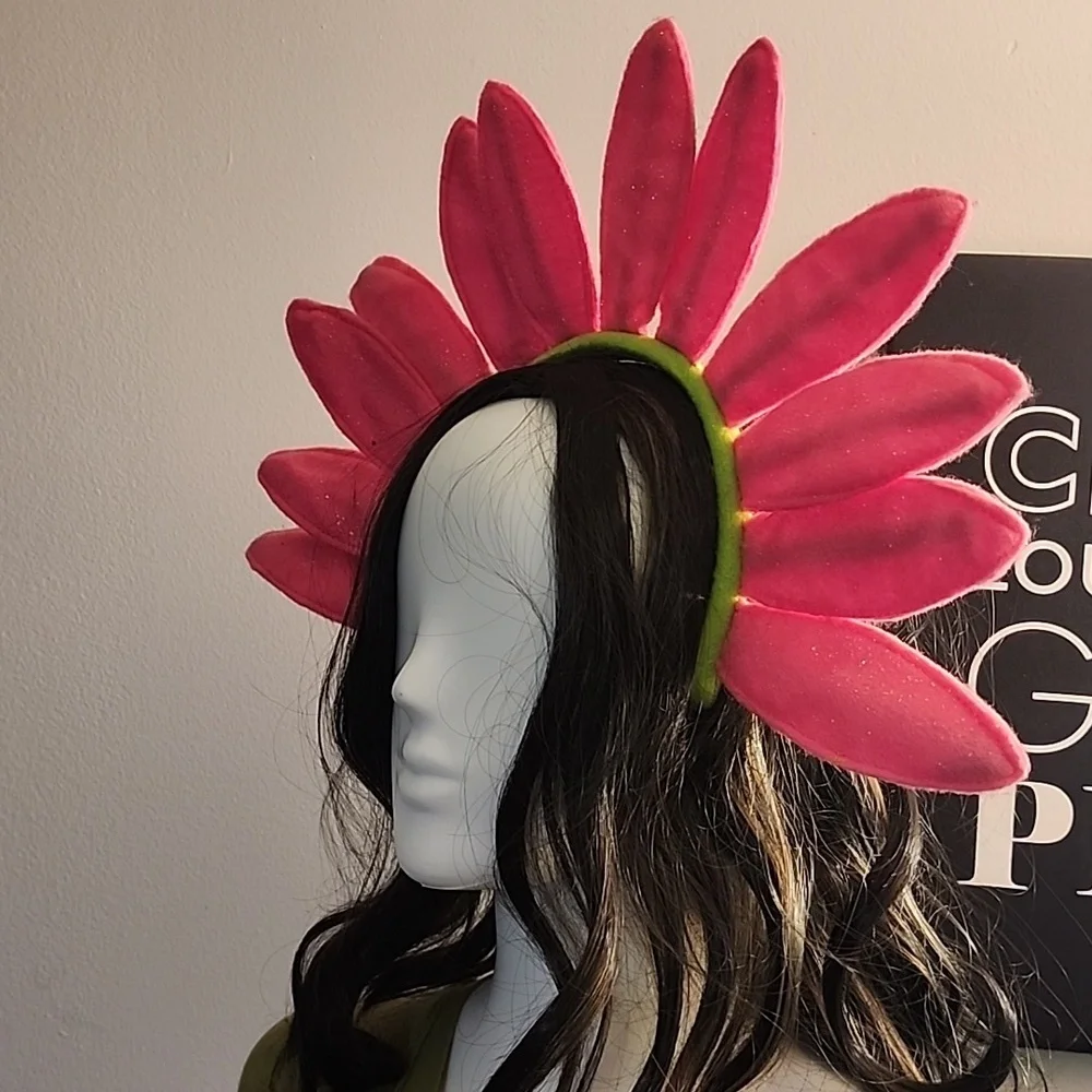 Girls flower headband